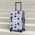 thumbnail image 2 of Lsque Daisies Flowers Printed Luggage Cover, Travel Luggage Protector,Scratch and Dirt Resistant, Fits 18-32 Inch Luggage - Small, 2 of 9
