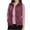 Wine, variant on IROINNID Women's Sleeveless Zip Up Jacket Turndown Lapel Short Cover-up Stand Collar Pure Color Pocket Plush Warm Vest, Orange