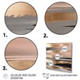 thumbnail image 3 of Designart "Gold And Pink Forms In Contemporary II" Abstract Canvas Wall Art, 3 of 5