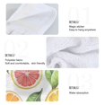 thumbnail image 2 of Yayeee Kitchen Hanging Hand Towels Set of 2 with Loop Bathroom Absorbent Tie Towel, Candy Orange, 2 of 7