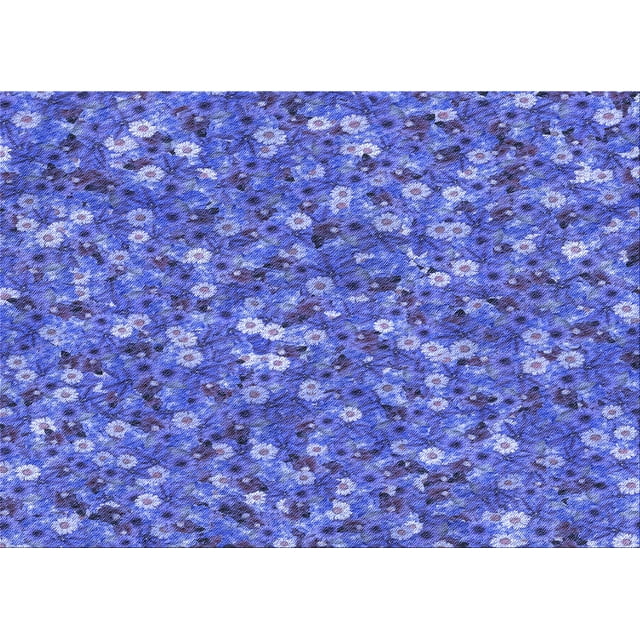 Ahgly Tapis Rectangulaire Lavable en Machine Intérieur Transitionnel Bleu Ciel, 7 Pieds x 10 Pieds