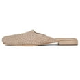 thumbnail image 2 of JEFFREY CAMPBELL INTERWEAVE Mules Beige Suede, 2 of 4