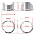 thumbnail image 4 of braveheart Dump Valve Aluminum Firm Adapter Wearable Smooth Lightness Wastegate Flanges Cars Accessories Accessory Replacement, 4 of 6