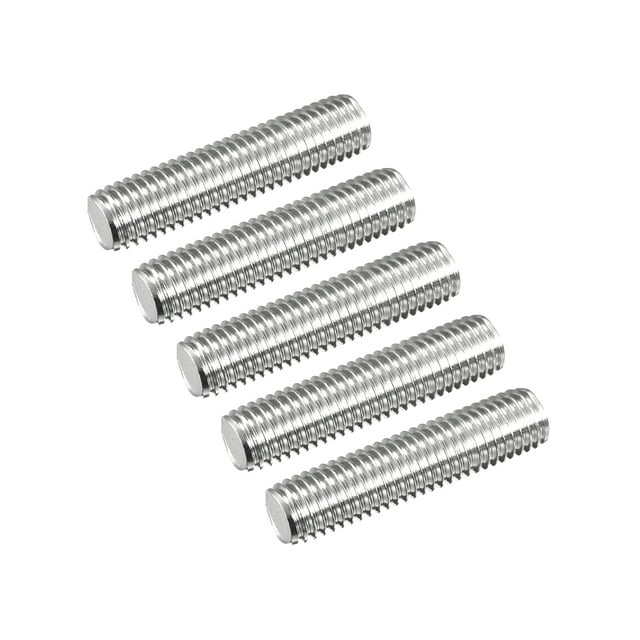 Unique Bargains Fully Threaded Rod M12 x 50mm 1.75mm Thread Pitch 304 Stainless Steel Right Hand Threaded Rods Bar Studs 15 Pack
