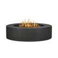 thumbnail image 2 of Hillview Bay 43 Inch Round GFRC Propane Fire Pit Table in Carbon by BBQGuys Signature, 2 of 2