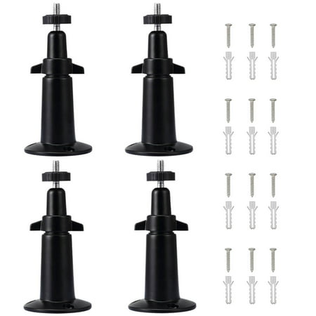 4-pack 360 Degree Adjustable Security Wall Holder Mount Outdoor/Indoor for Arlo Pro 2/Pro/Arlo (Arlo Pro 4 Pack Best Price)