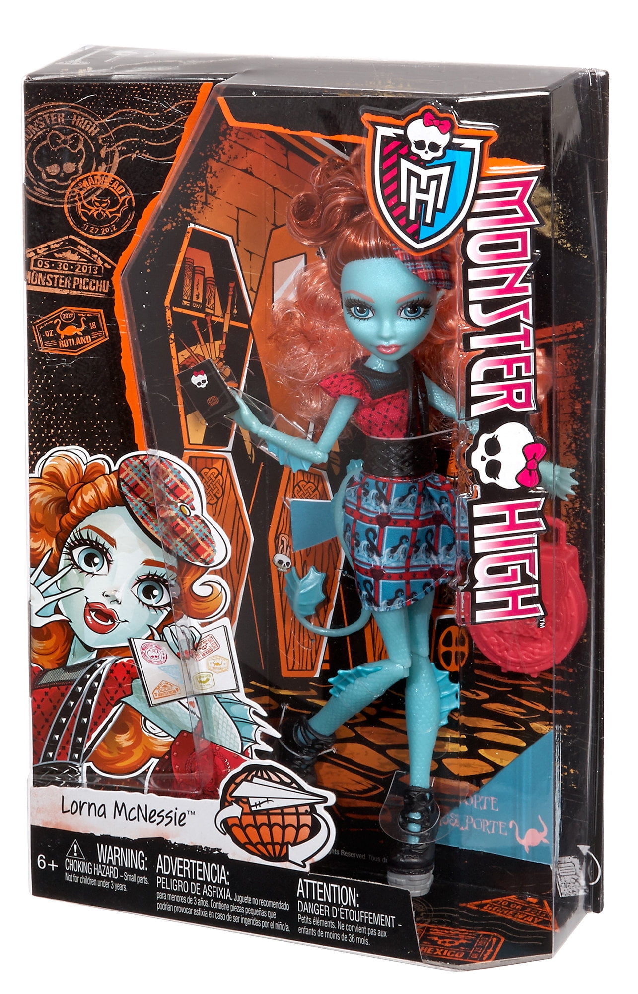 monster high lorna mcnessie doll