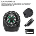 thumbnail image 4 of Ryanli Micro Wrist Compass Orienteering Small | Watch Band Portabal or Bracelet Compasses with Rotating Bezel for Hiking, Backpacking, and Survival Navigation Y1D8, 4 of 9