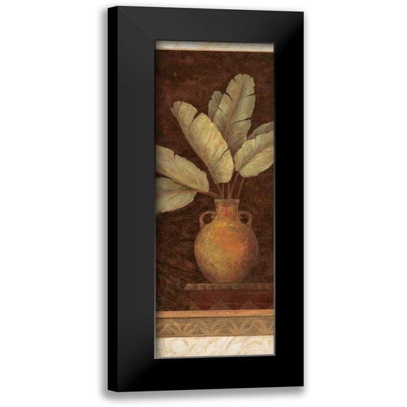 Gladding, Pamela 7x14 Black Modern Framed Museum Art Print Titled - Memories of Marrakech I