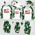 thumbnail image 2 of Oh Snap! Gingerbread Christmas Pajamas for Family and Dog, Plaid Holiday PJ Sets, Plus Size Available, 2 of 7