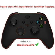 eXtremeRate Clicky Hair Trigger Kit LT RT Shoulder Buttons, Custom Flashshot Trigger Stop Flex Cable for Xbox Core Wireless Controller