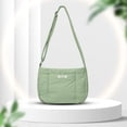 thumbnail image 3 of Bolso de mano para mujer bolso elegante bolso Hobo suave ligero para viajes trabajo compras, 3 of 7