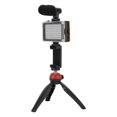thumbnail image 1 of Peahefy Mobile Video Shooting Kit,Portable Live Video Shooting Kit Mobile Phone Photography Set With Fill Light Microphone Tripod Phone Holder,Mobile Phone Photography Set, 1 of 8