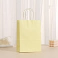 thumbnail image 6 of 12pcs, Paper Gift Bags Bulk with Handle, Assorted Colors Kraft Goodie Candy Treat Gift Wrap Bags for Carnival Valentine Birthday Party Favor(Pastel Color), 6 of 9