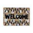 thumbnail image 6 of SDJMa Christmas Decor Welcome Mat for Front Door,Xmas Tree Snowflake Doormat with Thickened Non-Slip PVC Backing, 24x16in Coir Layered Welcome Door Mat for Christmas Farmhouse Home Decor, 6 of 8