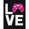 thumbnail image 2 of Gamer Girl Tank Top Gifts LOVE Gaming Gift for Video Gamer Racerback Tank Top XX-Large Black, 2 of 5