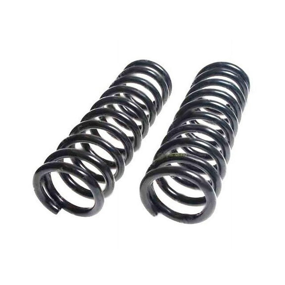 Front Coil Spring Set - Compatible with 1977 - 1979, 1981 - 1988, 1990, 1992 Chevy Caprice 1978 1982 1983 1984 1985 1986 1987