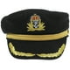 thumbnail image 2 of KAKOWELY Gorra de capitán bordada para disfraz de marinero, para niños, gorra de capitán de la marina, para cosplay, 2 of 4