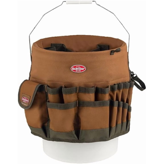 The Bucketeer Bucket Tool Organizer in Brown, 10030