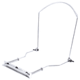 thumbnail image 2 of Harmonica Neck Holder 10 Holes Blues Harp Mouth Organ Stand Harmonic Rack -Silver, 2 of 4