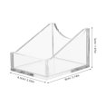 thumbnail image 2 of FENGGUIQU 2Ud Soporte Transparente Para Frascos De Suero Para Escritorio Organizador De Laboratorio Acrílico, 2 of 8