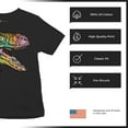 thumbnail image 4 of Tee Hunt Colorful Raptor Youth T-Shirt Dean Russo Neon Dinosaur Pattern Kids, 4 of 5