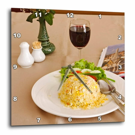 3dRose Cuisine, Thai restaurant, Bangkok, Thailand-AS36 AJE0192 - Adam Jones - Wall Clock, 10 by