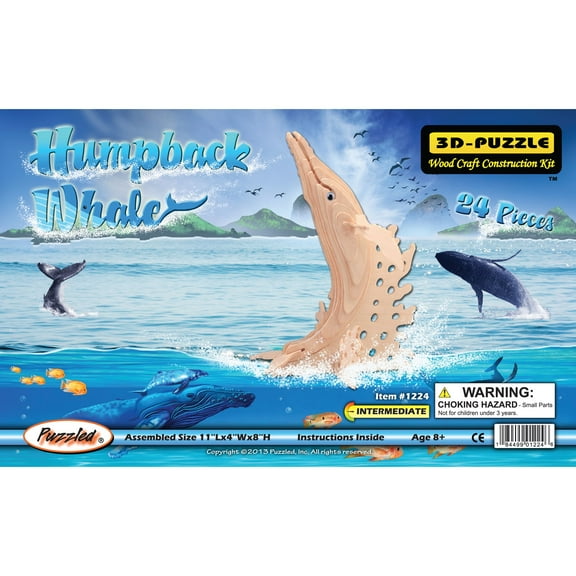 Puzzled Humpback Whale 3D Puzzle