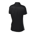 thumbnail image 6 of Sport-Tek Ladies PosiCharge Active Textured Colorblock Polo-3XL (Black/ Grey), 6 of 6