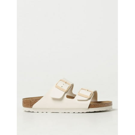 

Birkenstock Flat Sandals Woman Ivory Woman