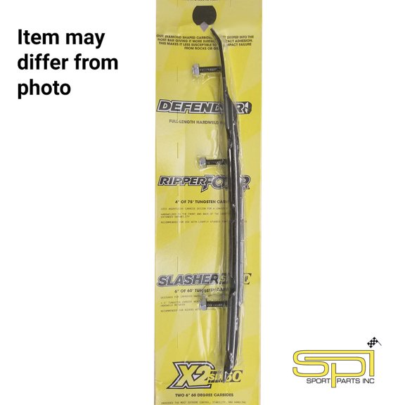 SPI X2 Six60 Wearbar and Carbides for POLARIS 600 RMK 1998-2002