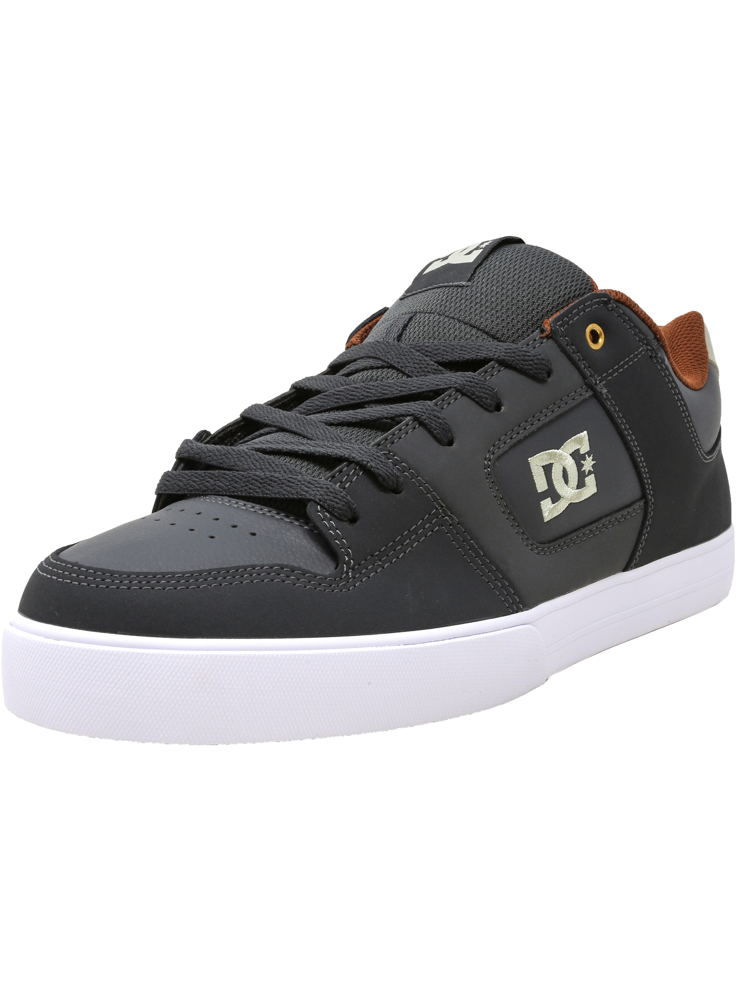 DC - Dc Men's Pure Dark Shadow Ankle-High Leather Fashion Sneaker - 9M ...