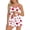 A01, variant on Women's Pajama Sets Shorts Plus Size Printed Up Collar Sling Tops Loose Waistbands Home Wear Set