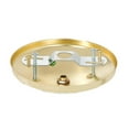 thumbnail image 2 of B&P Lamp® 5 Inch Modern Shallow Ceiling Light Canopy Plate Kit (Brass), 2 of 3