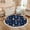 Color 3, variant on Washable Non Slip 6ft Round Rug, Colorful Science Laboratory Bottles Capsules Atomic Designs Dark Circle Area Rugs with Tassels Carpet for Nursery Bedroom Living Room Playroom Tent Rug