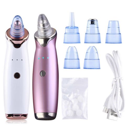 Electric Blackhead Remover Pore Vacuum Suction Dermabrasion Face