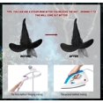 thumbnail image 4 of Sombrero de bruja HOMELEX para disfraz de Halloween para adulto, 4 of 8