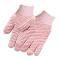 thumbnail image 3 of 2 guantes de baño exfoliantes, exfoliantes corporales, exfoliantes corporales, SPA, eliminación de piel muerta. Rosa, 3 of 9