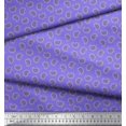thumbnail image 2 of Soimoi polyester Crepe Fabric Artistic Paisley Print Sewing Fabric Yard 52 Inch Wide, 2 of 3