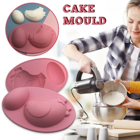

Decor Candle Eggs Oval Aromatherapy Soap Silicone Hen Cake Easter Cake Mould