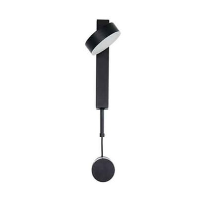 

KASPAR Modern LED Wall Lamp With Knob Switch Dimmable Wall Light Indoor Lighting Adjustable 7W 9W Black For Bedroom Bedside Aisle Stair -------- Waterproof Robust Construction