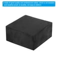 thumbnail image 4 of Unique Bargains Square Vibration Isolation Mats 3.94 ' x 3.94 ' x 2', Black 4Pcs, 4 of 5
