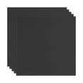 thumbnail image 1 of Uxcell Paquete de 5 Hojas de Plástico Corrugado, 20 Pulgadas x 20 Pulgadas, Cartón de Cartel en Blanco Impermeable para Señales de Jardín [3mm de Grosor, Negro], 1 of 1