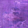 thumbnail image 1 of Ahgly Company Indoor Square Oriental Purple Industrial Area Rugs, 5' Square, 1 of 4