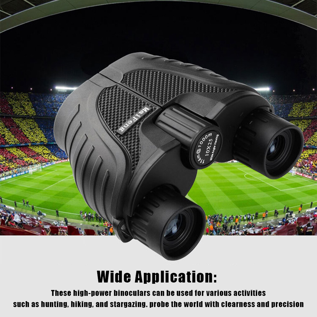 10x25 Compact Binoculars For Adults,Low Light Vision High Powerful Small Binoculars For Bird...