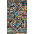 thumbnail image 2 of SAFAVIEH Nantucket Timothy Geometric Shapes Cotton Area Rug, Multi, 4' x 6', 2 of 7