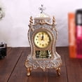 thumbnail image 2 of Vintage Table Analog Display Clock with Songs Wall Mountable Home Decor gift, 2 of 4