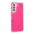 thumbnail image 4 of SaniMore for Samsung Galaxy S22 6.1" 2022 Csae, Crystal Solid Color Rugged Backplane for Women Girls Shockproof TPU Bumper Drop-proof Slim Lightweight Case for Galaxy S22 6.1 inch 2022, Rose, 4 of 7