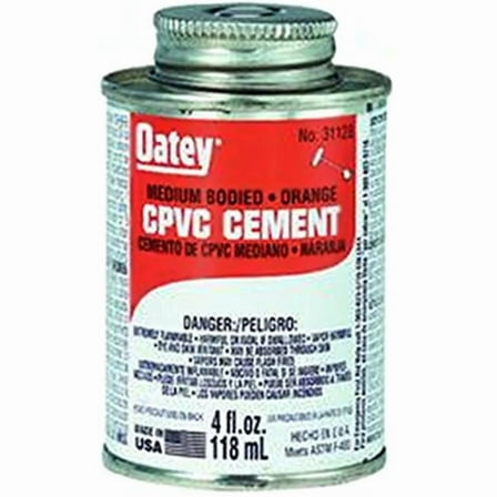 Oatey  0.5 in. CPVC Cement - 1 Pint