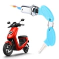 thumbnail image 3 of Interrupteur d'Allumage, Accessoire de Trottinette Durable Performance Stable Installation Simple Interrupteur de Démarrage d'Allumage avec 2 Clés pour Pièce de Rechange, 3 of 8